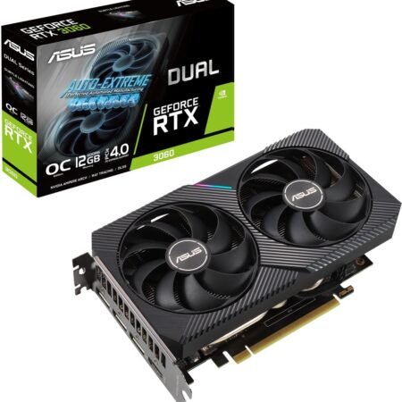ASUS Dual NVIDIA RTX3060 O12G V2 - Videokaart - 12GB - GDDR6 - PCIe 4.0 - 1x HDMI 2.1 - 3x DisplayPort 1.4