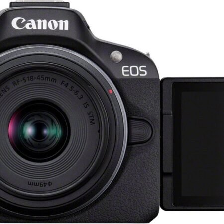 Canon EOS R50 - Systeemcamera + RF-S 18-45 mm IS STM + RF-S 55-210 mm lens