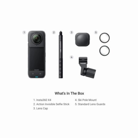 Insta360 X4 Ski Bundle - Action camera - skien - wintersport