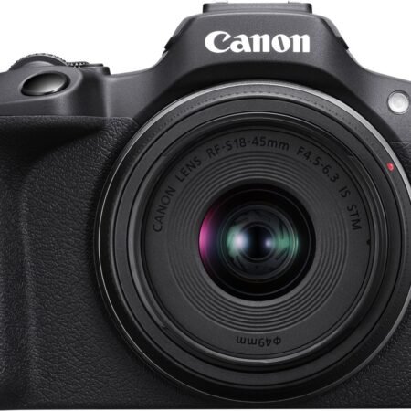 Canon EOS R100 - Systeemcamera - + RF-S 18-45mm f/4.5-6.3 IS STM-lens