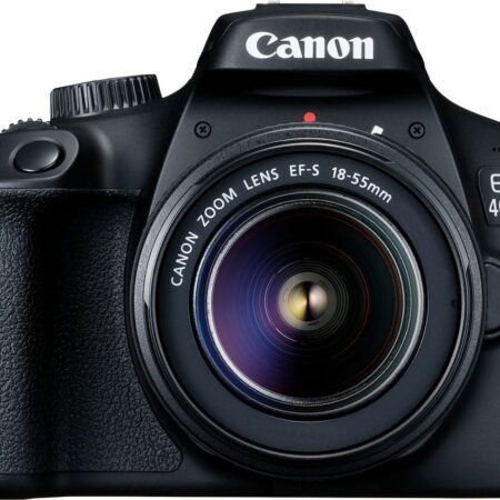 Canon EOS 4000D + 18-55mm DC - Zwart